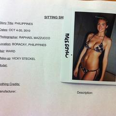 kate upton's first test photo for sports illustrated