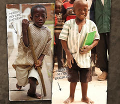 cure.org helps you save kids across the world with your smartphone
